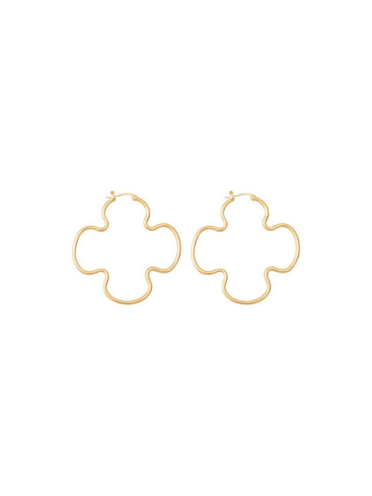 Lilou Earrings made of Silver Gold Plated