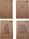 Ziemia Obiecana Set 5 Notebooks A4 Square