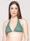 Luna Triangle Bikini Top Multicolour