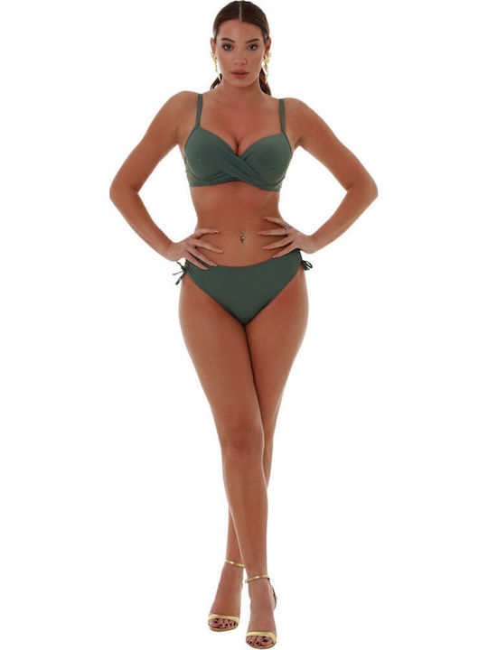 Bluepoint Underwire Bikini Bra with Adjustable ...