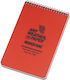Modestone Notebook 50 Sheets Red