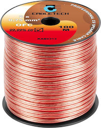 Cabletech Unterminiertes Lautsprecherkabel 100m
