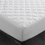 Marwa Single Quilted Mattress Cover with Elastic Straps 100x200+30cm