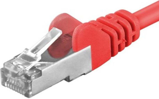 PremiumCord U/UTP Cat.6a Gigabit Ethernet Network Cable 5m Red