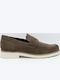 Men's Suede Moccasins Brown