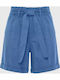 Women's High-waisted Shorts Blue