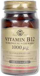 Solgar Vitamin B12 Vitamin 1000mcg 100 Kautabletten