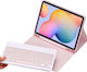 Strado Flip Cover with Keyboard in English US Pink (Samsung Galaxy Tab S6 Lite)
