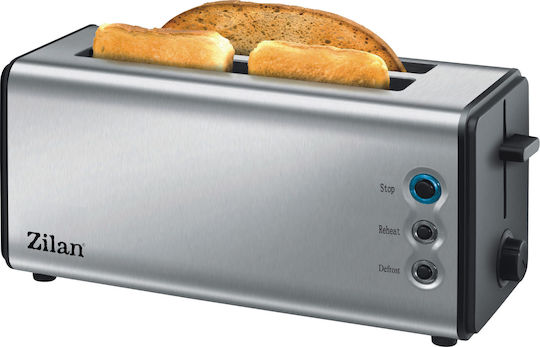 Zilan Prăjitor de pâine 2 sloturi 1300W Gri
