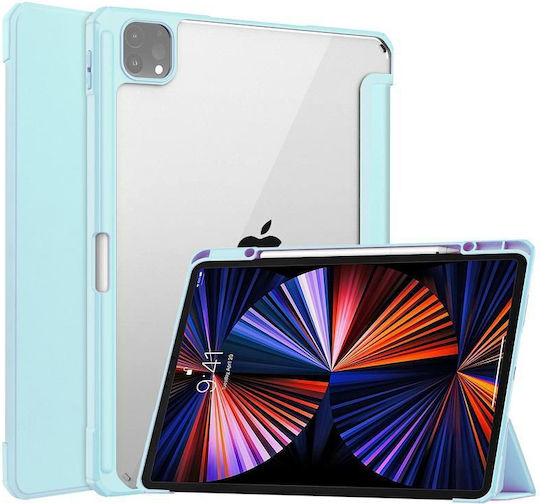 CoreParts Flip Cover Transparente für iPad Pro 2015 12,9 Zoll / iPad Pro 2021 12,9 Zoll