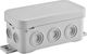 Simet Surface Mounted Electrical Box Branching IP54 in Gray Color