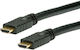 Value HDMI 2.0 Premium High Speed 4K 60Hz HDR Cable HDMI male - HDMI male 10m Μαύρο