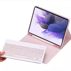 Strado Flip Cover with Keyboard Samsung Galaxy Tab S7 FE Samsung Galaxy Tab S7 Plus Pink Strado Flip Cover with Keyboard Samsung Galaxy Tab S7 FE Samsung Galaxy Tab S7 Plus Pink