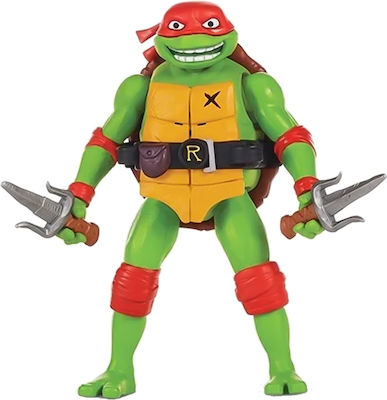 Action Figure Teenage Mutant Ninja Turtles Mutant Mayhem Movie Deluxe Ninja Shouts Raphael with Sounds for 4+ Years 14cm.