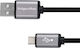 Kruger & Matz Regulär USB 2.0 auf Micro-USB-Kabel Schwarz 1m (KM1235) 1Stück
