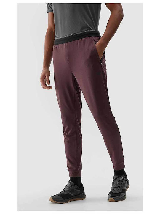 Jogginghose mit Gummizug Burgundisch
