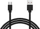 Blow Regulär USB 2.0 auf Micro-USB-Kabel Schwarz 1m (66-115) 1Stück