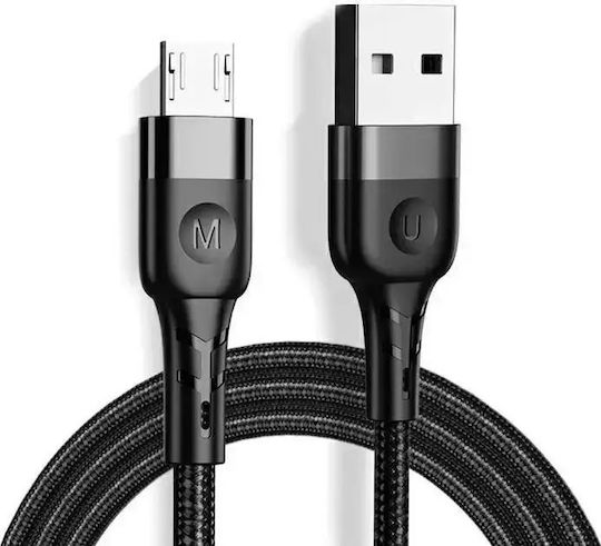 Jellico Regulär USB 2.0 auf Micro-USB-Kabel Schwarz 1.2m 1Stück