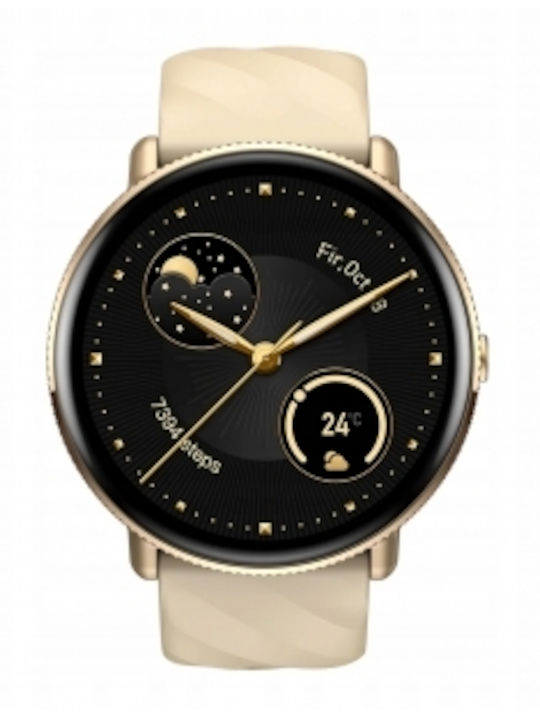 Zeblaze GTR 3 Pro Smartwatch with Heart Rate Monitor (Gold)