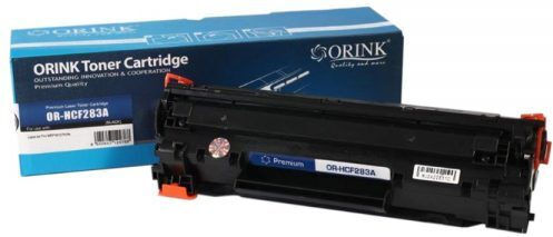 Orink Compatible Toner for Laser Printer HP CF283A 1500 Pages Black