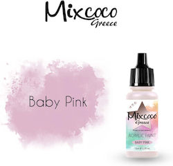 Mixcoco Farben malen für Nägel in Rosa Farbe