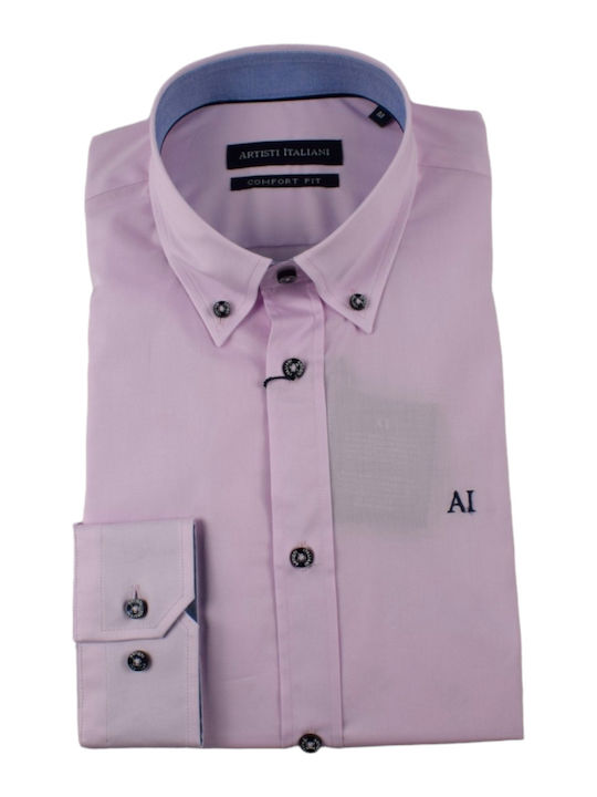 Artisti Italiani Men's Shirt Pink