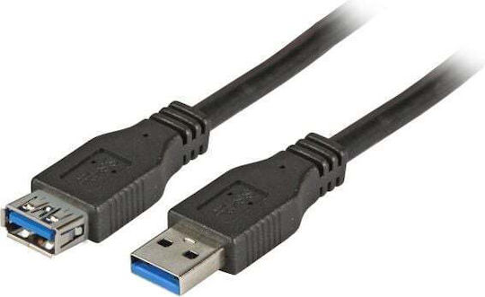 EFB USB 2.0 Cable USB-A male - USB-A female 3m K5237.3