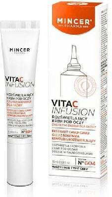 Mincer Pharma No 604 Vita C Infusion Eye Moisturiser for Moisturizing and Brightening 15ml