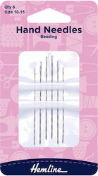 Hemline Beading Needles Art 209.101 Set of 6 Pieces