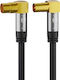 Goobay Antenna Cable Coax male - Coax female Black 3m (70464) 1pcs