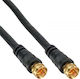 InLine Καλώδιο Κεραίας Coax male - Coax male Μαύρο 1m (69301P) 1τμχ