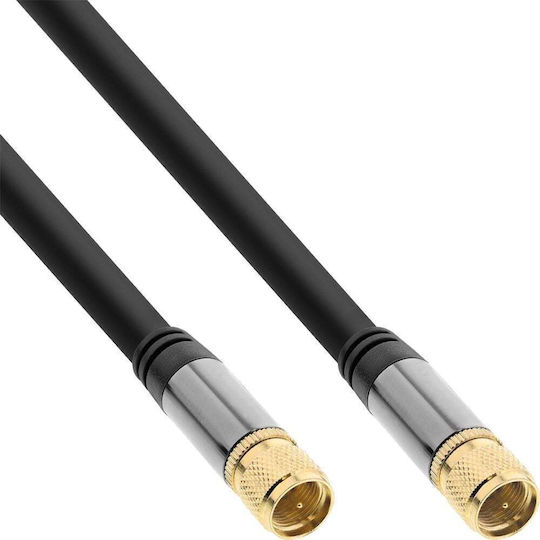 InLine Καλώδιο Κεραίας Coax male - Coax female Μαύρο 3m (69103P) 1τμχ