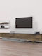TV Stand Nirvana Walnut - White L180xD31.3xH41.7cm