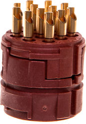 Lapp Cable Insert 12 Pin Connectors M23 Zenski Soldered Epic M23 E-part 73002722