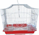 Bird Cage Παπαγαλακια 28x38x21cm. Red