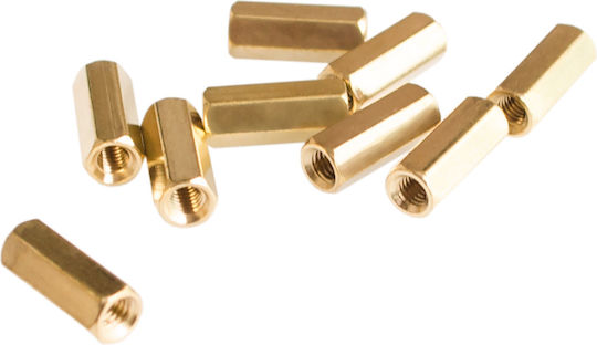 #49150 M3*10mm Double Way Hexagon Copper Stud