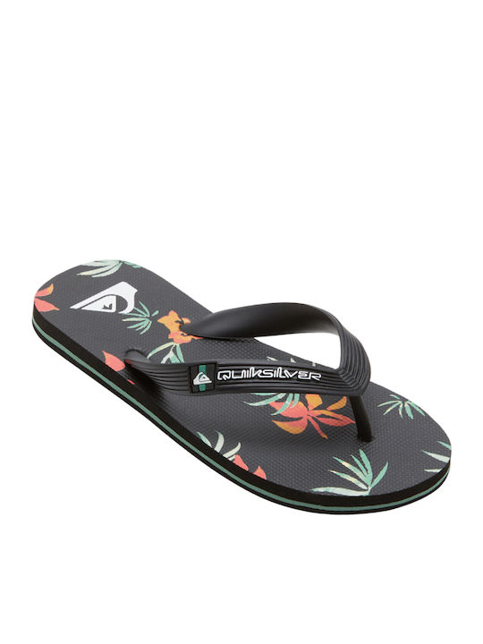 Quiksilver Παιδικές Σαγιονάρες Μαύρες Molokai A...