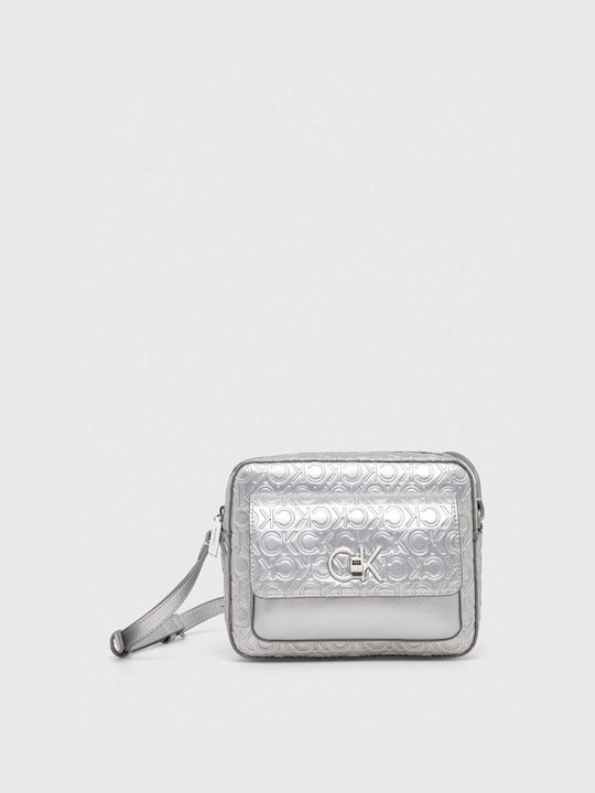 Calvin Klein Handbag Silver Color K60k611337