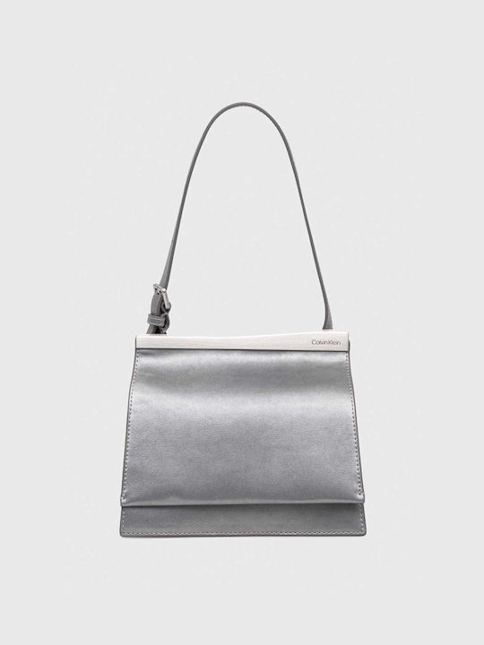 Calvin Klein Handbag Silver Color K60k611311