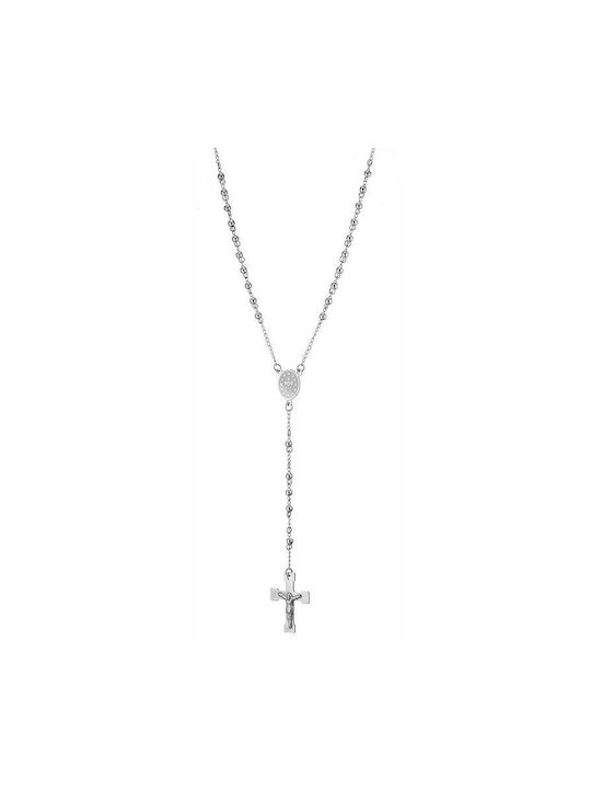 Amor Amor Necklace Rosary from Steel