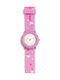 Agatha Ruiz De La Prada Kids Analog Watch with Rubber/Plastic Strap Pink