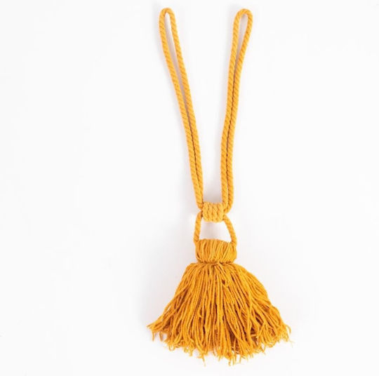 Linea Interiors Tie-Back Snur din Țesătură Galben 1buc