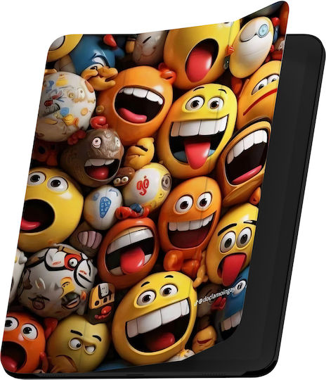Phoneclub Flip Cover Πολύχρωμη (iPad 2017/2018 9.7")