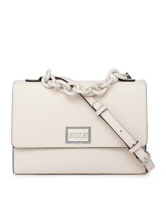 Tous Damen Tasche Schulter Beige