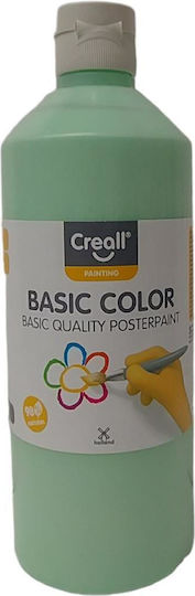 Creall Basic Τέμπερα Ζωγραφικής Pastel Green 500ml