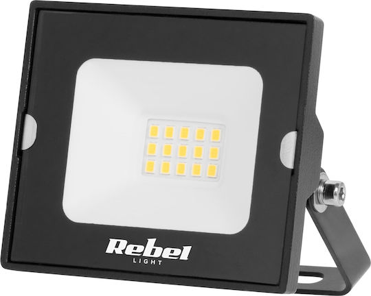 Rebel Waterproof LED Floodlight 10W Natural White 4000K IP65