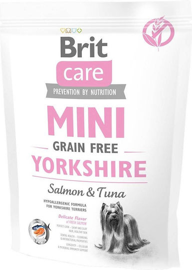 Brit Care Wet Dog Food Cans with Salmon and Tuna Fish Grain-Free 400g
