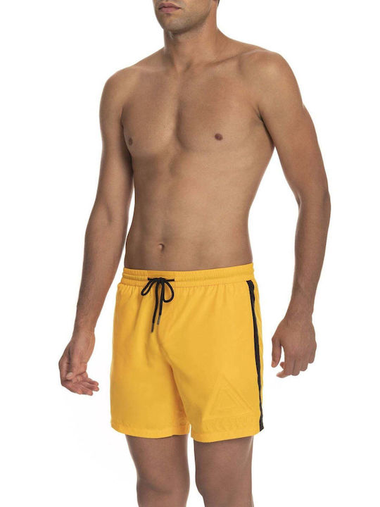 Iceberg Herren Badebekleidung Shorts Gelb