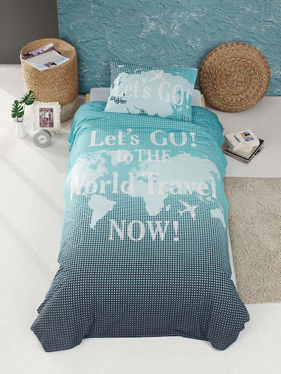 Beauty Home Sheet Set Single Cotton Veraman 165x240cm 3pcs