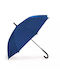 Promotional Umbrella Black Plastic Handle Code 8766 Blue